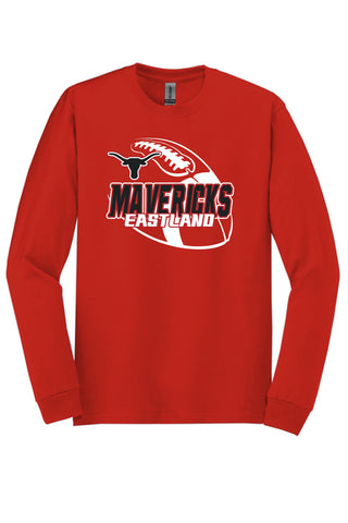 Eastland Mavericks - Football Long Sleeve T-Shirt