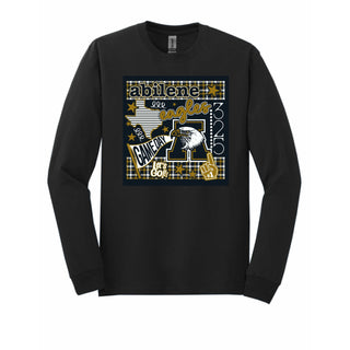 Abilene High Eagles - Game Day Checkered Long Sleeve T-Shirt