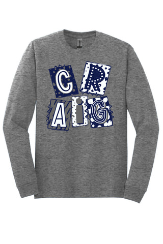 Craig Colts - Scrapbook Box Long Sleeve T-Shirt