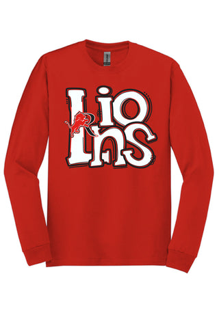 Roby Lions - Funky Stack Long Sleeve T-Shirt