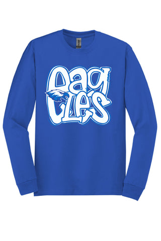 TLCA Eagles - Funky Stack Long Sleeve T-Shirt