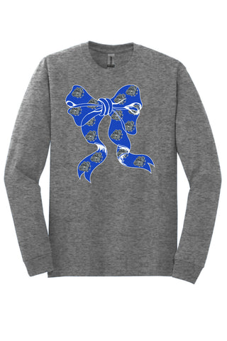 Stamford Bulldogs - Bow Mascot Long Sleeve T-Shirt