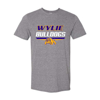 Wylie Bulldogs - Double Stripe T-Shirt