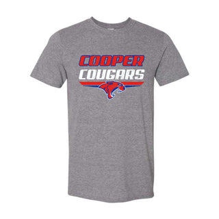 Cooper Cougars - Double Stripe T-Shirt