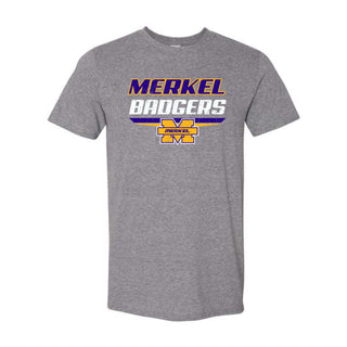 Merkel Badgers - Double Stripe T-Shirt