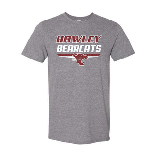 Hawley Bearcats - Double Stripe T-Shirt