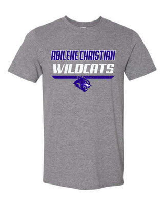 Abilene Christian University Wildcats - Double Stripe T-Shirt