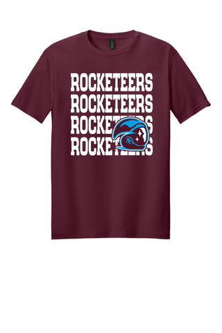Bowie Rocketeers - Repeat T-Shirt