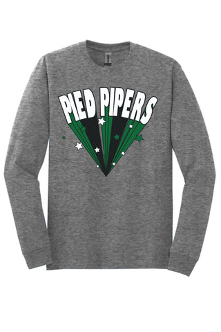 Hamlin Pied Pipers - Stars Long Sleeve T-Shirt