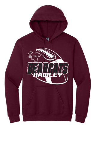 Hawley Bearcats - Football Hoodie