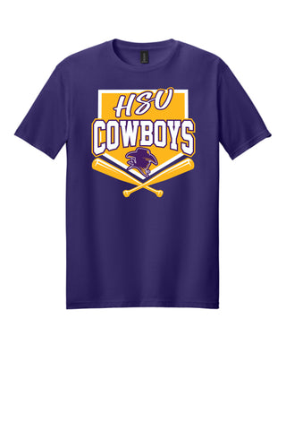 Hardin Simmons University Cowboys - Baseball/Softball T-Shirt