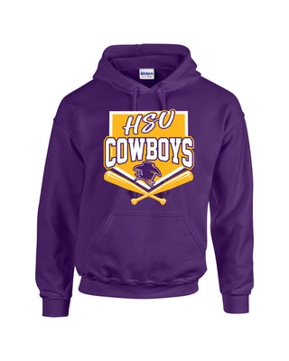 Hardin Simmons University Cowboys - Baseball/Softball Hoodie