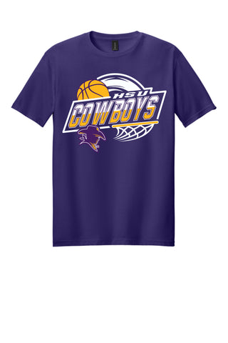 Hardin Simmons University Cowboys - Basketball T-Shirt