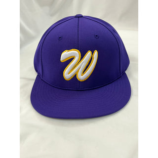 Wylie Bulldogs - Solid Purple Fitted Cap