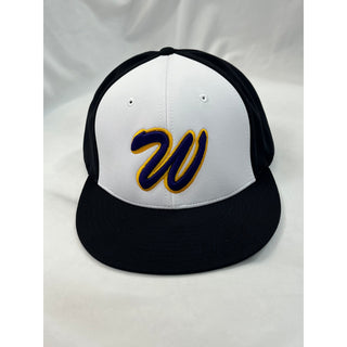 Wylie Bulldogs - White/Black Fitted Cap