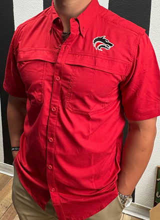 Colorado City Wolves - Short-Sleeve Fishing Shirt