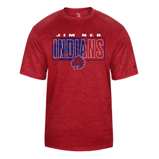 Jim Ned Indians - Tonal Blend Wicking Tee
