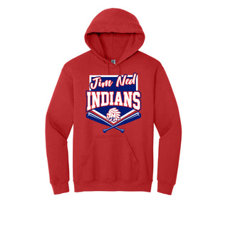 Jim Ned Indians - Baseball/Softball Hoodie
