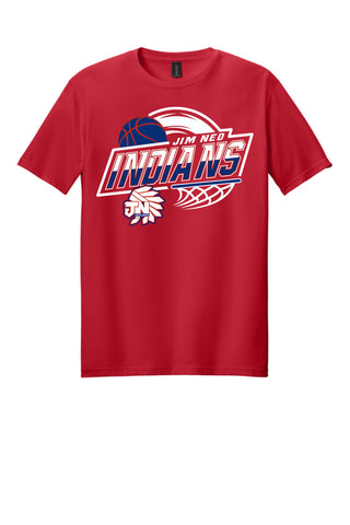 Jim Ned Indians - Basketball T-Shirt