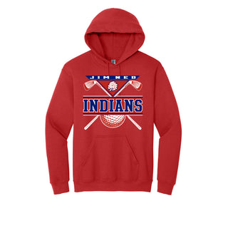 Jim Ned Indians - Golf Hoodie