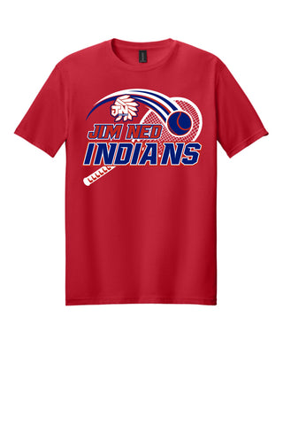 Jim Ned Indians - Tennis T-Shirt