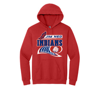 Jim Ned Indians - Track Hoodie