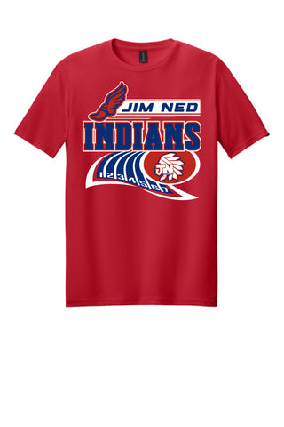 Jim Ned Indians - Track T-Shirt