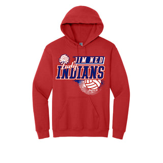 Jim Ned Indians - Volleyball Hoodie