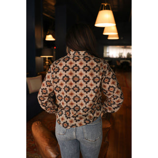 Jordan Aztec Long-Sleeve Top