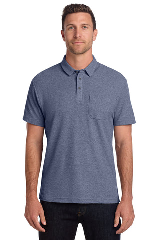 Port Authority® C-FREE® Cotton Blend Pique Pocket Polo K868
