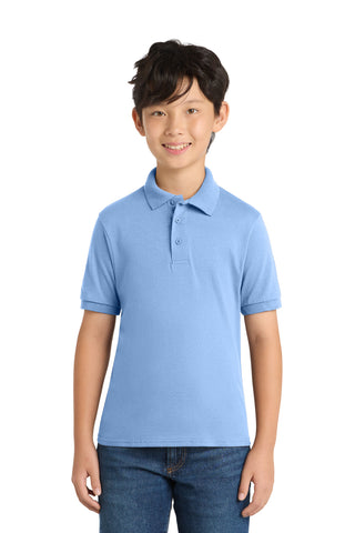 Port & Co® Youth Core Blend Jersey Knit Polo. KP55Y