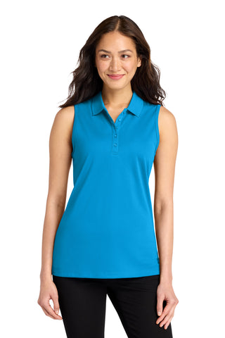 Port Authority® Women's Dry Zone® UV Micro-Mesh Sleeveless Polo LK110SV