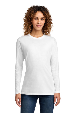 Port & Co® Women's Long Sleeve Core Cotton Tee. LPC54LS