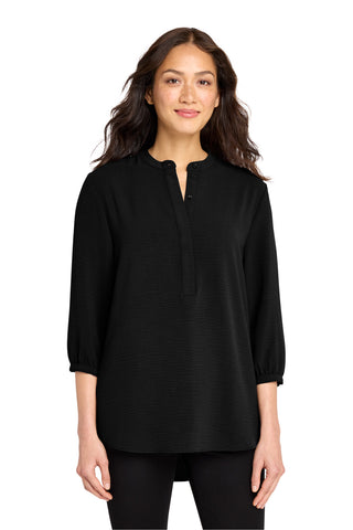 Port Authority® Women's 3/4-Sleeve Textured Crepe Tunic LW713