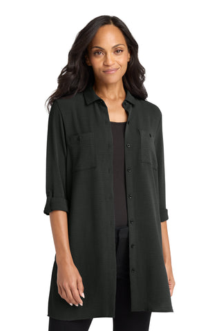 Port Authority® Women's Textured Crepe Long Tunic LW715