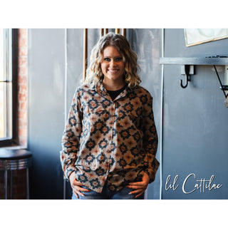 Jordan Aztec Long-Sleeve Top