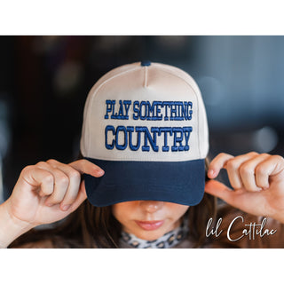 Play Something Country Trucker Caps