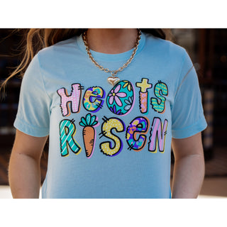 He Has Risen Egg - Easter Tee