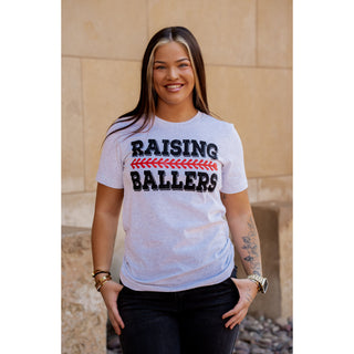 Raising Ballers - Baseball/Softball Tee - Lil Cattilac