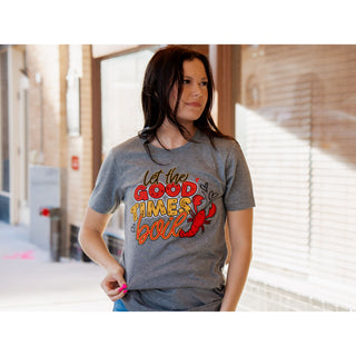 Let the Good Times Boil Crawfish - Mardi Gras Tee
