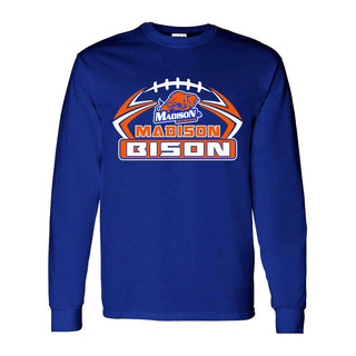 Madison Bison - Football Long Sleeve T-Shirt