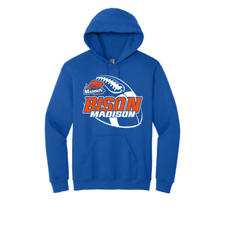 Madison Bison - Football Hoodie