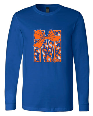 Madison Bison - Bow Letter Long Sleeve T-Shirt