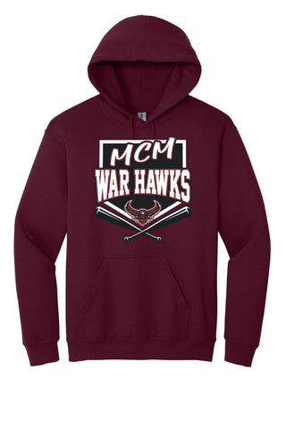 McMurry University War Hawks - Baseball/Softball  Hoodie