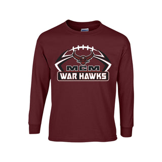 McMurry University War Hawks - Football Long Sleeve T-Shirt
