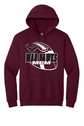 McMurry University War Hawks - Football Hoodie