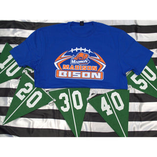 Madison Bison - Football T-Shirt