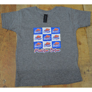Madison Bison - Toddler 9 Boxes T-Shirt