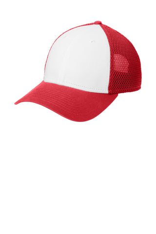 New Era® Snapback Contrast Front Mesh Cap. NE204