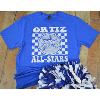 Ortiz All-Stars - Checkered T-Shirt